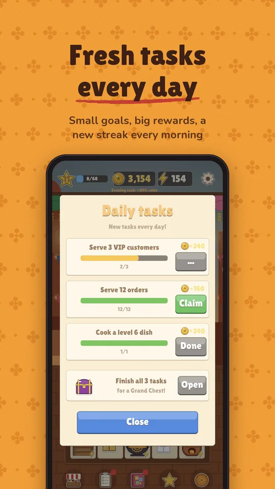 Daily tasks